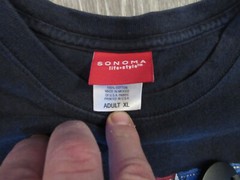 Sonoma Men’s Black “USA” Graphic T-Shirt – XL – (CL-11)