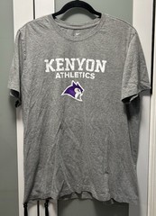 Nike Kenyon Athletics Gray T shirt Size L