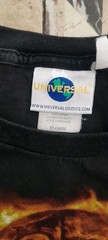 Vintage Terminator 2 Shirt Mens XXL Black Universal Studios Battle Across Time