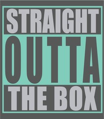 “STRAIGHT OUTTA THE BOX” T-Shirt to Match Air Retro 6 “GREEN GLOW” GS