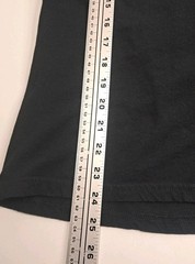 CBGB & Omfug Flannel Sleeve T-shirt Small Unisex Goodie Two Sleeves Black