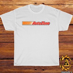 Autozone Logo Black/ Grey/ White/ Navy / Red T-Shirt Size S-5XL
