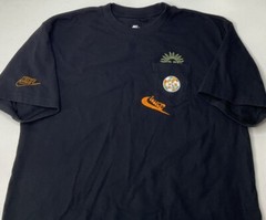 Nike Shirt Men Sz S Tee Sole Craft Embroidered Pocket Loose Fit Short Sleeve