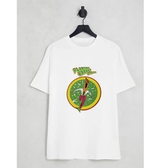 Flaming Carrot Retro Graphic T-Shirt
