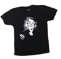 Ronald Reagan Shirt Adult Large Black Graphic Tee Tagless Cotton Republican