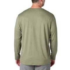 Hang Ten Men’s Long Sleeve Sun Tee, UPF 50+, Quick-dry fabric, Lightweight