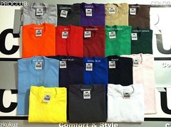 12 NEW PROCLUB HEAVY WEIGHT T-SHIRT COLOR PLAIN PRO CLUB TEE BLANK XL 12PC