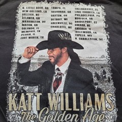 Katt Williams T-Shirt Mens Medium Black The Golden Age Tour 2026 Tee