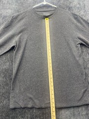 Galaxy by Harvic Thermal Shirt Mens XL Gray Soft Waffle Knit Shrinking Resistant