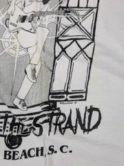 Castaways Myrtle Beach vintage 1984 Muscle Tank Men t-shirt M SPOTS Rocks Strand