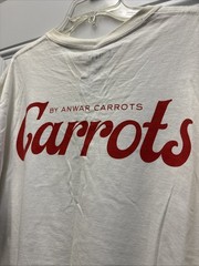 Carrots by Anwar Carrots Coca-Cola Style Logo T-Shirt White Red Graphic Men’s XL