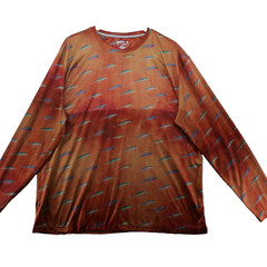 Reel Legends Reel-Tec Men’s Size XL Fish Print Crew-Neck T-Shirt