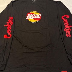 Cookies Blaze With Cookies Long Sleeve Graphic Tee