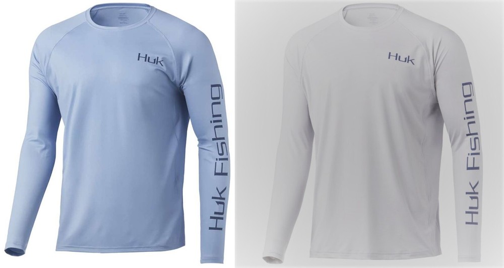 HUK Pursuit Long Sleeve T-Shirts Size Large CHOOSE YOUR COLOR AND STYLE!