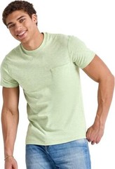 Hanes Men’s T-Shirt Tee Short Sleeve Pocket Tri-Blend Originals Lightweight Crew
