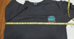 Myrtle Beach SC Ocean Breeze Coastal Living Shirt Gray T Shirt Size XL