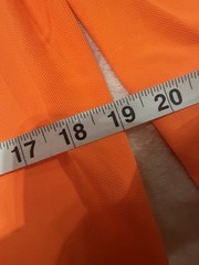 Wrangler Workwear~Men Long Sleeve Pocket T-Shirt~Small 34”-36”~Bright Orange~NWT