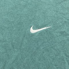 VTG Nike Swoosh Running Embroidered Logo Made In USA Sz L Distressed