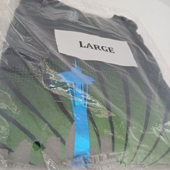 District Made Graphic T-Shirt Men’s Lrg Green Black Blue Short Sleeve New Sealed