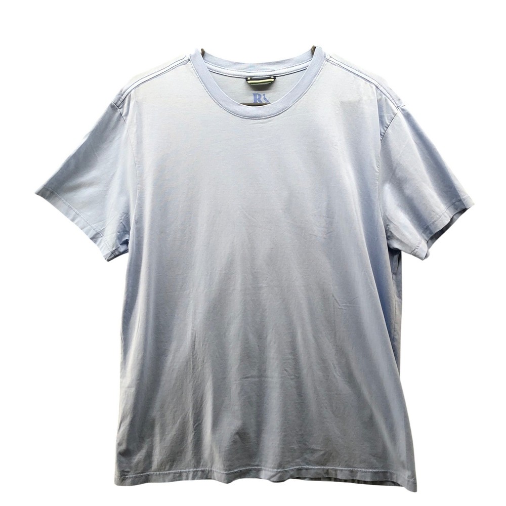 Reserva Pima Cotton Crew Neck T-Shirt Mens M Light Blue Short Sleeve Crewneck