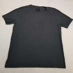 Hartel Dark Gray Men’s Basic Crew Neck Short Sleeve T-Shirt Classic Casual