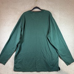Duluth Trading Co. 100% Cotton Longtail T Long Sleeved T-Shirt LARGE Relaxed Fit
