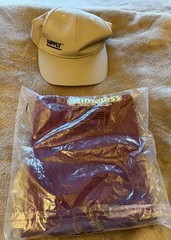 Timeless Shred For The Cure Collab Tee Size Medium + FREE Supply Adjustable Hat