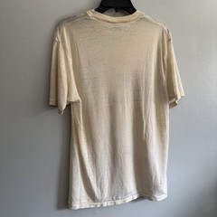 Vintage 50s 60s Paper Thin Novelty Character T-Shirt Distress Sz Mens L 21×27