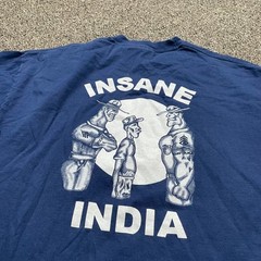 Champion USMC India Company San Diego T-Shirt Mens XL Navy Blue Insane India