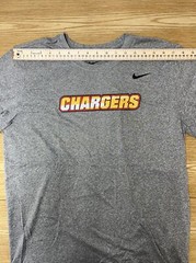 Camiseta Nike Los Angeles Chargers Manga Corta Franela Para Hombre Talla L