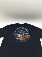 G.H Bass and Co Mens Short Sleeve Tshirt Blue Sz Large