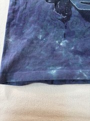 The Doors Jim Morrison Tie Dye T-Shirt Purple Blue Size L Liquid Blue