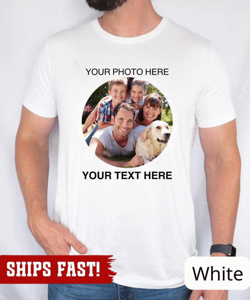 Custom Photo Shirt, T-Shirt Photo, Photo Shirt, Custom Picture Shirt, Personaliz