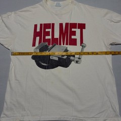 Vintage OG 1991 Helmet Strap It On Shirt Size XL Hanes BEEFY-T! Nirvana RARE
