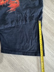 Vintage 1994 Liquid Blue Red and Blue Dragons Black shirt Large