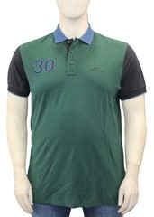 men’s short sleeve cotton polo shirt with collar PLUS SIZES from 2xl to 10xl