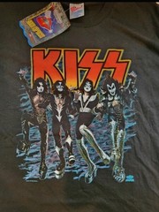 KISS Band Tour Shirt Size XL NEW with Tags 1991 Deadstock