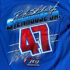 Ricky Stenhouse Jr 2022 Checkered Flag Sports #47 Kroger Groove Tee NASCAR