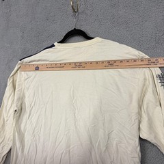 Vokal Shirt Mens 3XL Blue Cream Long Sleeve Embroidered Applique Streetwear