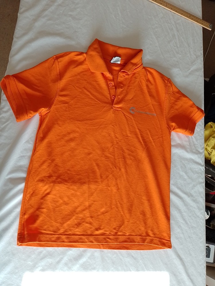 Men’s T Shirt Uneek Size S Short Sleeves Orange 25470
