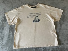 Vintage Y2K Hows Never Graphic TShirt XL Short Sleeve No Boundaries Grunge Humor