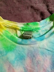 tye dyed t shirt large New Unisex