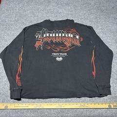 Young La Cars And Curls Trend Twins Thermal Collab Black Size Xl Distressed