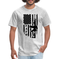 FAFO T-Shirt with AR15 & American Flag