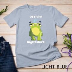 Cute Frog Sleepshirt Nightwear Nightshirt Sleep Pajama Unisex T-shirt