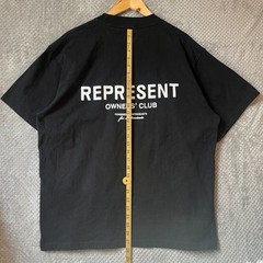 Represent Owners Club Black T Shirt Mens Medium Streetwear Graphic Text