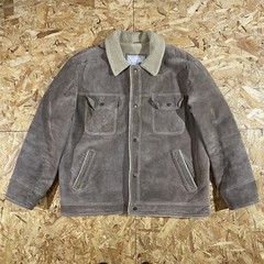Vintage Y2K Wilsons Suede Sherpa Lined Leather Jacket Size XL