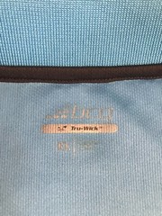 BCG Men’s POLO GOLF Shirt LIGHT AQUA OR TEAL BLUE TRU-WICK Dry Wicking size XL