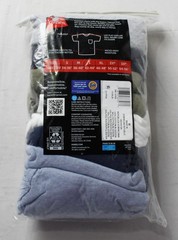 Hanes Men’s Soft Breathable 6 Pack T Shirts BM7 Multicolor Medium