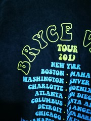 American hip hop rap music Bryce Vine 2019 America tour t shirt with dates